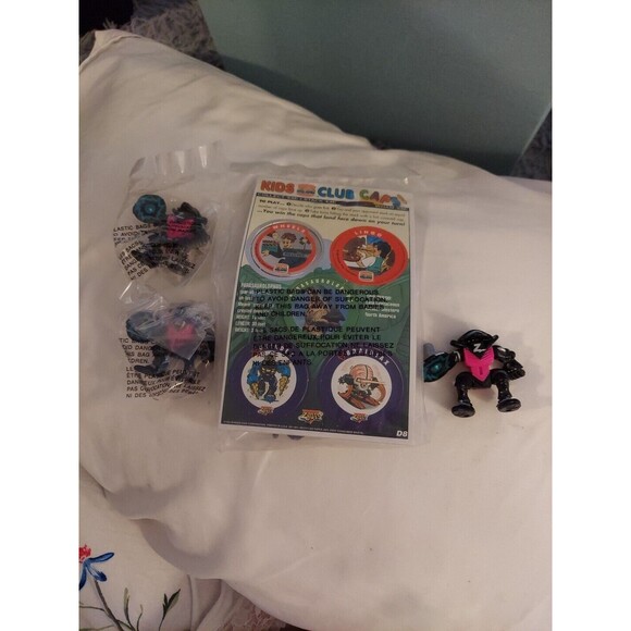 Micro Machines Z Bots Buzzsaw Burger King Kids Meal Figure Galoob 1993 SEALED 4 - Picture 4 of 10